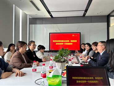 402永利集团官网MBA教育中心师生走访每日一税财税咨询有限公司